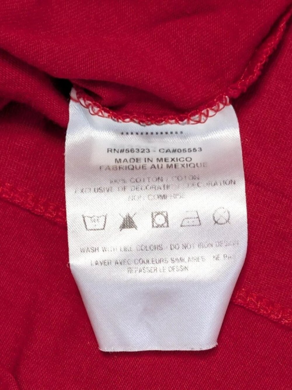 Nike Michael Jordan Flight T-Shirt Men's Large Red White Jumpman Chicago Bulls - Picture 7 of 9